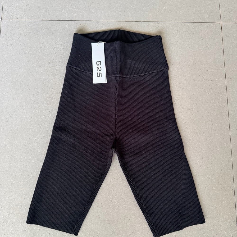 525 America, ribbed, biker shorts, high-rise